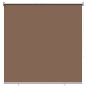 vidaXL Au&szlig;en-Rollos mit UV-Schutz Taupe 145 x 140 cm (B x H) Polyester