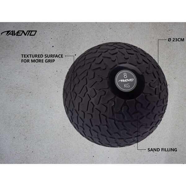 Avento Slamball Texturiert 8 kg Schwarz