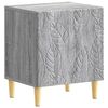 vidaXL Nachttisch Grau Sonoma 43 x 34,5 x 50 cm Holzwerkstoff