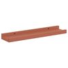vidaXL Wandregal mit Regal 2 pcs Rot 40 x 9 x 3 cm Holzwerkstoff