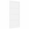 vidaXL Interior T&uuml;r 93 x 202 cm Sperrholz Wei&szlig;