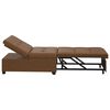 vidaXL Schlafsofa Braun 194 x 67 x 82 cm Huahua Stoff