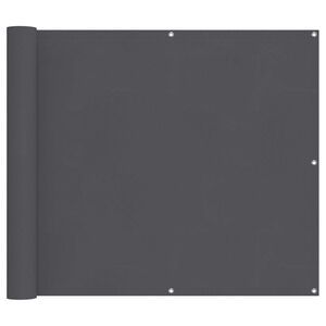 vidaXL Balkonsichtschutz Anthrazit 100 x 300 cm Oxford-Stoff