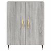 vidaXL Sideboard Grau Sonoma 69,5x34x90 cm Holzwerkstoff