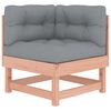 vidaXL 6-tlg. Garten-Lounge-Set mit Kissen Massivholz Douglasie