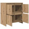 vidaXL Sideboard Artisan-Eiche 70 x 41 x 75 cm Holzwerkstoff