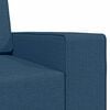 vidaXL Schlafsofa Marineblau 245 x 78 x 77 cm Stoff