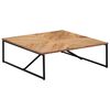 vidaXL Couchtisch 110x110x36 cm Massivholz Akazie