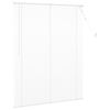 vidaXL Venetianer Jalousie Verstellbar Wei&szlig; 150 x 120 cm PVC