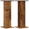 vidaXL Pflanzenst&auml;nder 2 Stk. Altholz-Optik 30x30x80 cm Holzwerkstoff