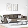 vidaXL Sofa Set Dunkelgrau Faux Wildleder