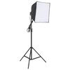 vidaXL Fotostudio-Beleuchtung Set mit Stativ und Softbox
