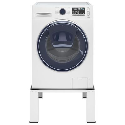 vidaXL Waschmaschinen-Untergestell Weiß