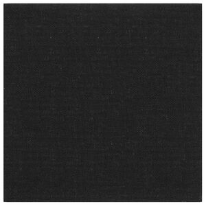vidaXL Wandkopfteilen 12 pcs Schwarz 30 x 30 cm Stoff