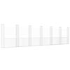 vidaXL Gabionenkorb U-Form mit 7 S&auml;ulen Eisen 740x20x200 cm
