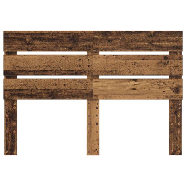 vidaXL Kopfteil mit Kopfteil Altholz 150 cm Holzwerkstoff