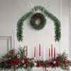 vidaXL Weihnachtsgirlande PVC 20 m