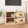 vidaXL TV-Schrank Sonoma-Eiche 73x35,5x47,5 cm Holzwerkstoff