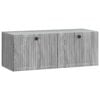 vidaXL Wandmontierter TV-Schrank Graues Sonoma 78,5 x 31 x 30 cm