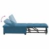 vidaXL Schlafsofa Blau 194 x 67 x 82 cm Samt