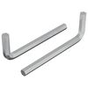 vidaXL Inbusschl&uuml;ssel 2 pcs Silber 32 x 86 mm Stahl