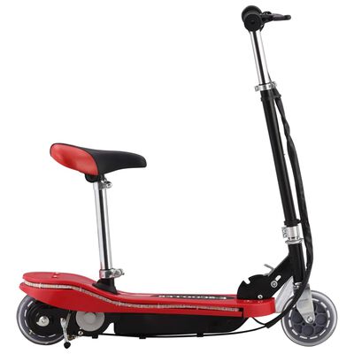 vidaXL E-Scooter mit Sitz und LED 120 W Rot