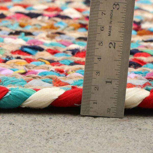 Dutch Lifestyle Teppich Jaipur Classic 150 cm Rund Mehrfarbig