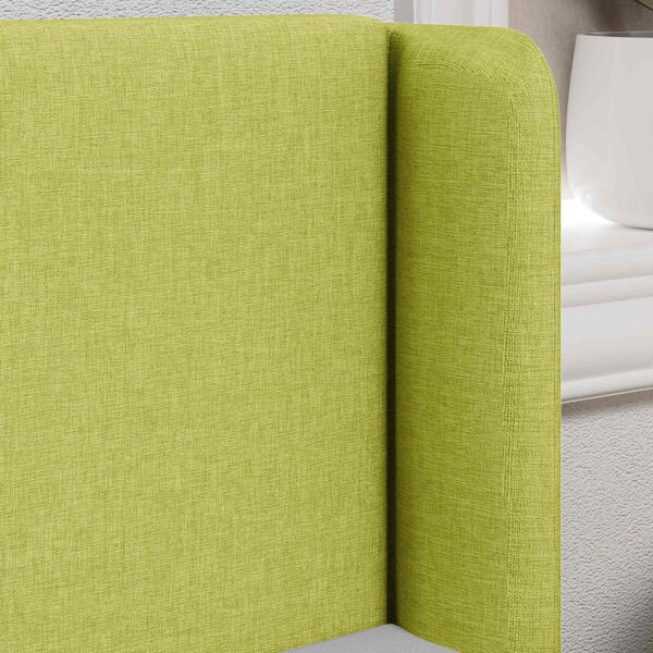 vidaXL Kopfteil Ohr Gr&uuml;n 40,5 x 40,5 x 4 cm Stoff