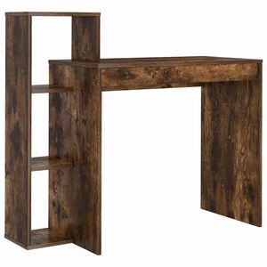 vidaXL Schreibtisch Ger&auml;ucherte Eiche 100 x 40 x 90 cm Holzwerkstoff