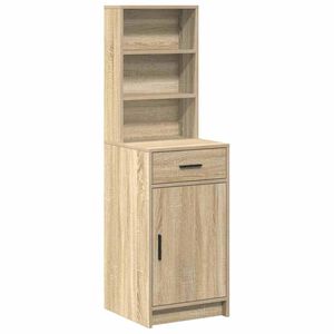 vidaXL Highboard Sonoma-Eiche 40 x 40,5 x 135 cm Holzwerkstoff