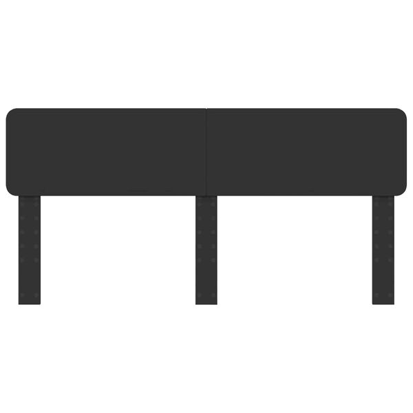 vidaXL Kopfteil Schwarz Eichen-Optik 200 cm Holzwerkstoff