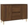 vidaXL Sideboard Braun Eiche 101x35x70 cm Holzwerkstoff