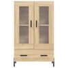vidaXL Highboard Sonoma-Eiche 69,5x31x115 cm Holzwerkstoff