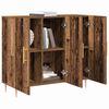 vidaXL Sideboard Altholz 90 x 34 x 80 cm Holzwerkstoff