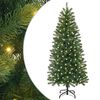 vidaXL K&uuml;nstlicher Weihnachtsbaum Gr&uuml;n 150 cm PE und PVC