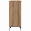 vidaXL Sideboard Artisan-Eiche 89,5 x 33 x 82 cm Holzwerkstoff