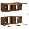 vidaXL TV-Wandschrank Altholz 60 x 31 x 29,5 cm Holzwerkstoff