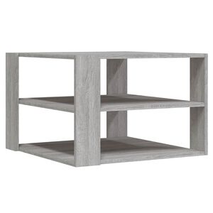 vidaXL Couchtisch Grau Sonoma 58x58x40 cm Holzwerkstoff