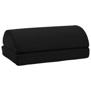 vidaXL 44 x 29 x 17 cm Fest PU-Schaum Schwarz