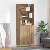 vidaXL Highboard Artisan-Eiche 69,5 x 32,5 x 180 cm Holzwerkstoff