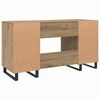 vidaXL Schreibtisch Artisan-Eiche 140 x 50 x 75 cm Holzwerkstoff