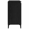 vidaXL Sideboard Schwarz Eichen-Optik 104 x 35 x 70 cm Holzwerkstoff