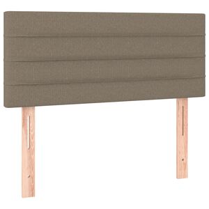vidaXL Kopfteil Taupe 80x5x78/88 cm Stoff