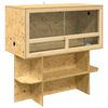 vidaXL Terrarium Braun 100 x 50 x 100 cm OSB