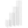 vidaXL Gabionen-Hochbeete 4 Stk. 30x30x50/100/150/200 cm Eisen