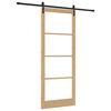 vidaXL Schiebet&uuml;r Sonstiges ORKDAL Braun 93 x 232 cm