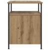 vidaXL Nachttische 2 Stk. Artisan-Eiche 44x45x60 cm Holzwerkstoff