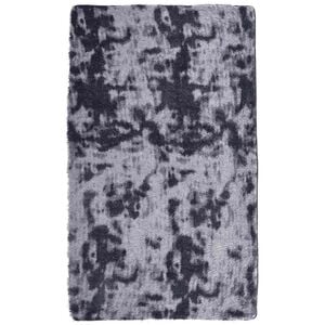 vidaXL Teppich Shaggy Hochflor NAVARRA Dunkelgrau 60x100 cm Polyester