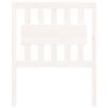 vidaXL Kopfteil Wei&szlig; 80,5x4x100 cm Massivholz Kiefer