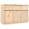 vidaXL Sideboard 110x36x75 cm Massivholz Kiefer
